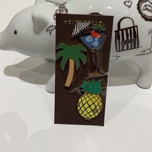 Henri Bendel Tropical Pin set